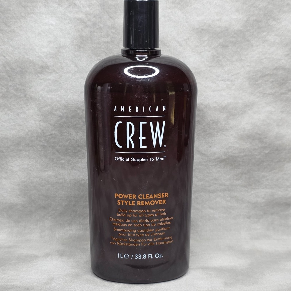 AMERICAN CREW Shampoo Power Cleanser‎ Style Remover for Men, 33.8 oz